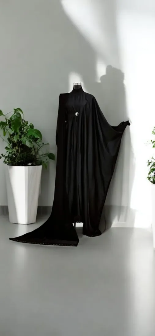 Abaya Demi-Papillon — Dar Nūr