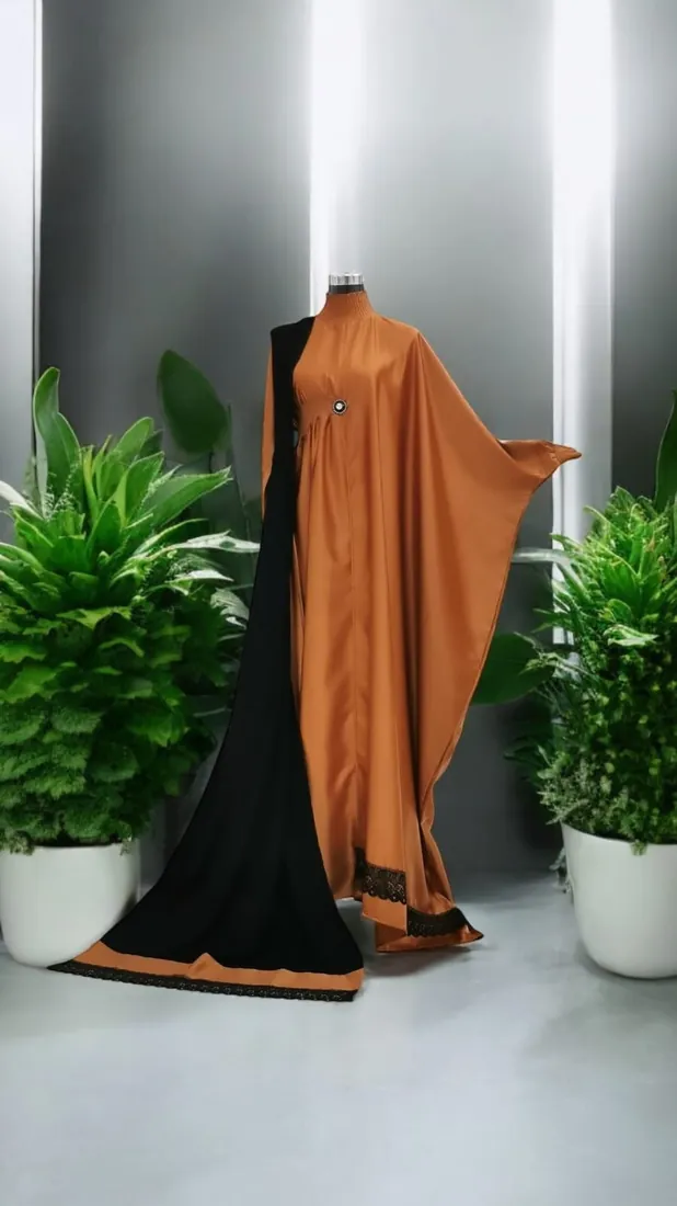 Abaya Demi-Papillon — Dar Nūr