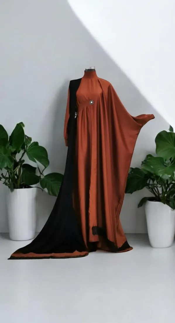 Abaya Demi-Papillon — Dar Nūr
