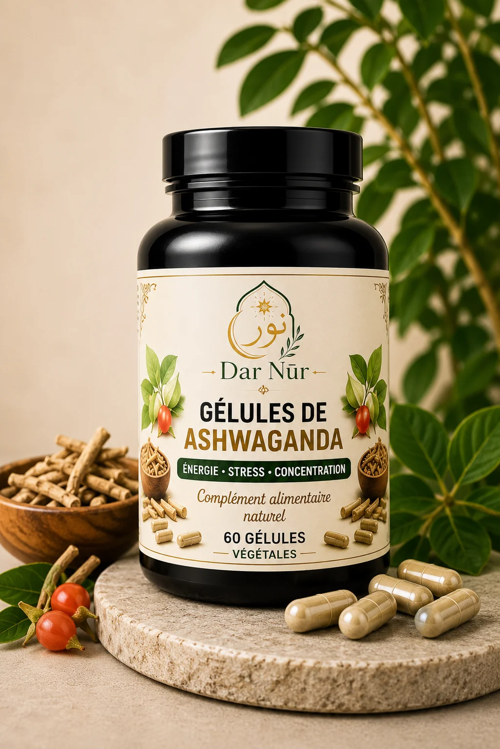 Gélules d'Ashwagandha — Dar Nūr