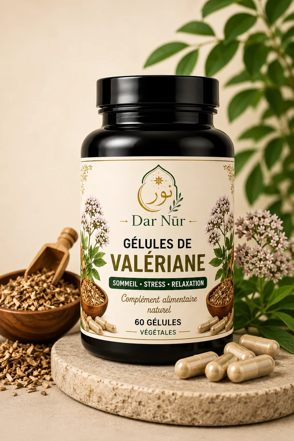 Gélules de Valériane — Dar Nūr
