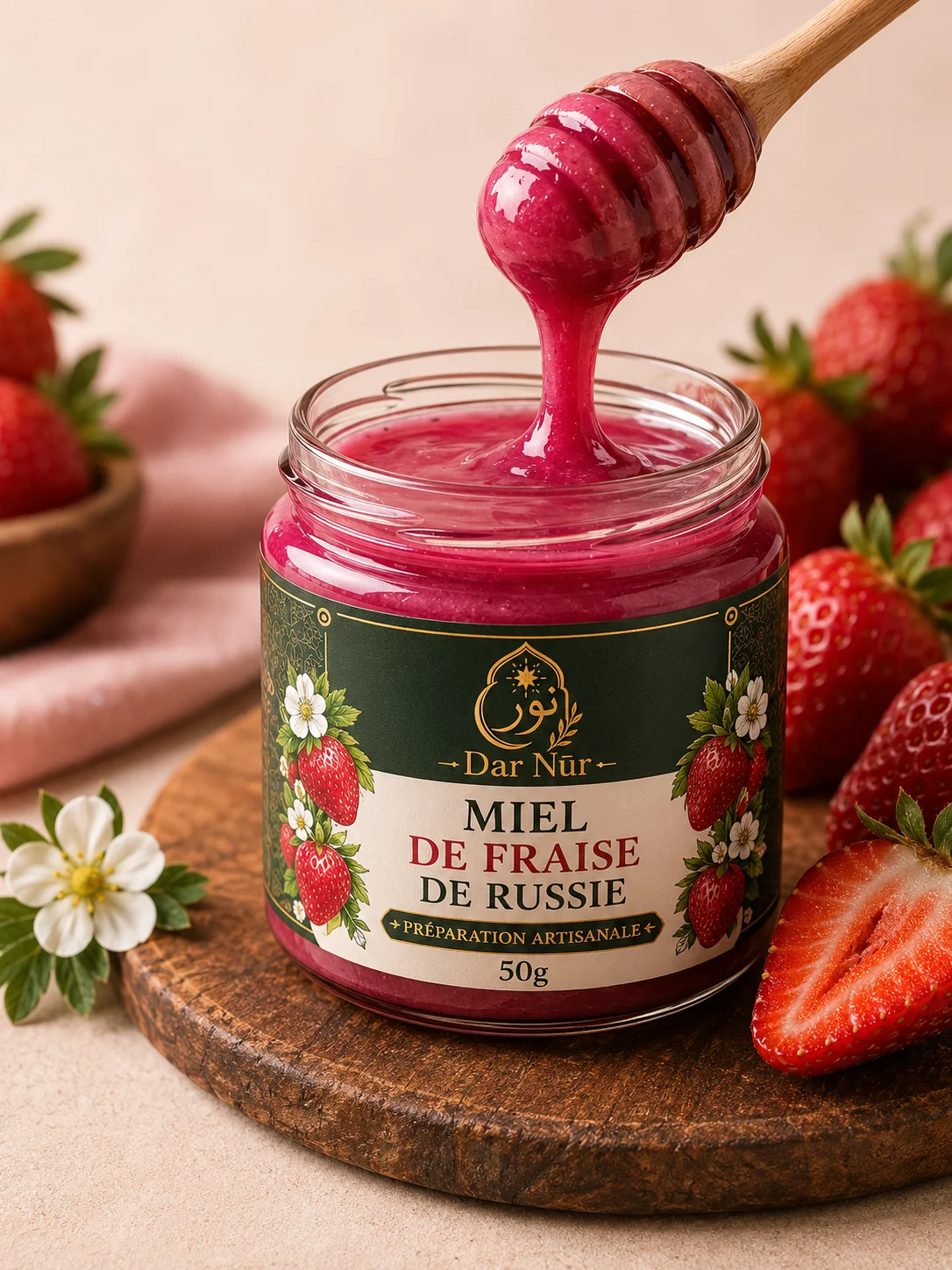 Miel de Fraise de Russie — Dar Nūr