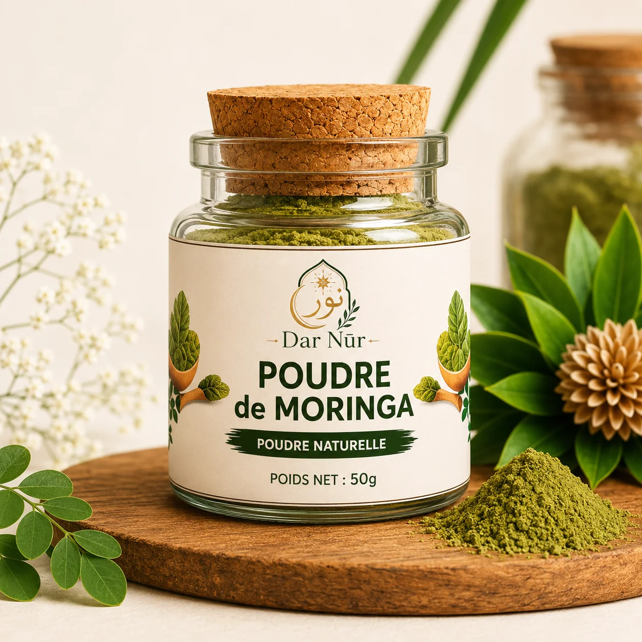 Poudre de Moringa — Dar Nūr