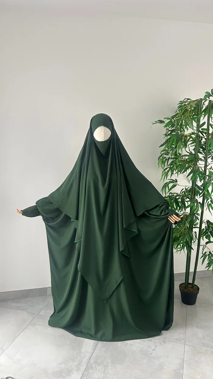 Ensemble Aïcha Vert Sapin — Dar Nūr